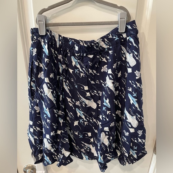 Modcloth Sea Life Skirt Medium - Picture 2 of 3